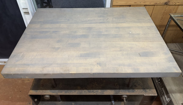 Restored 1930s American Industrial "Barrett" Die Lift Cart GA20519