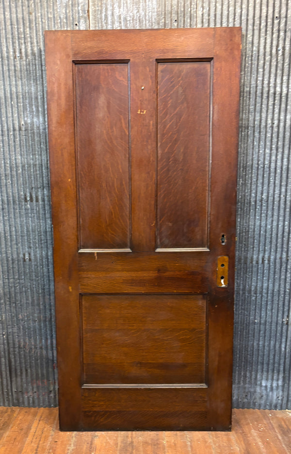 3-Panel Wooden Door GA21467