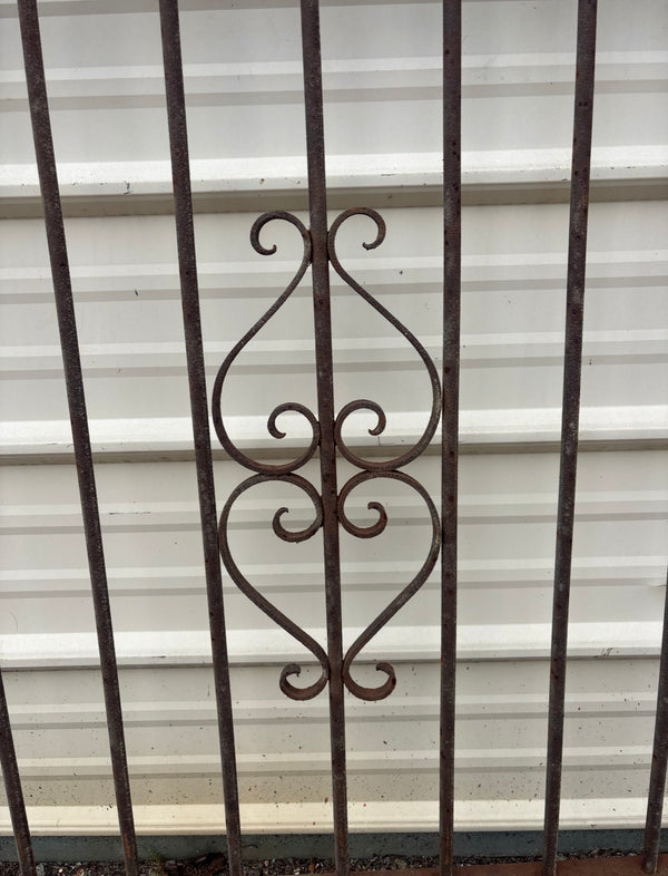 3 Feet Iron Picket Fence Panel GA21287
