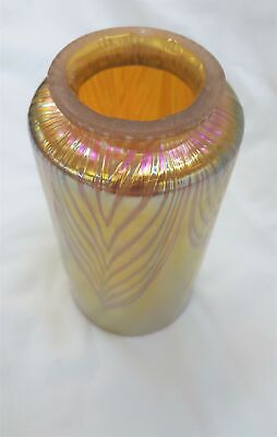 2007 Lundberg Studios #756Q Magnolia Bungalow Lamp Shade Signed GS00716