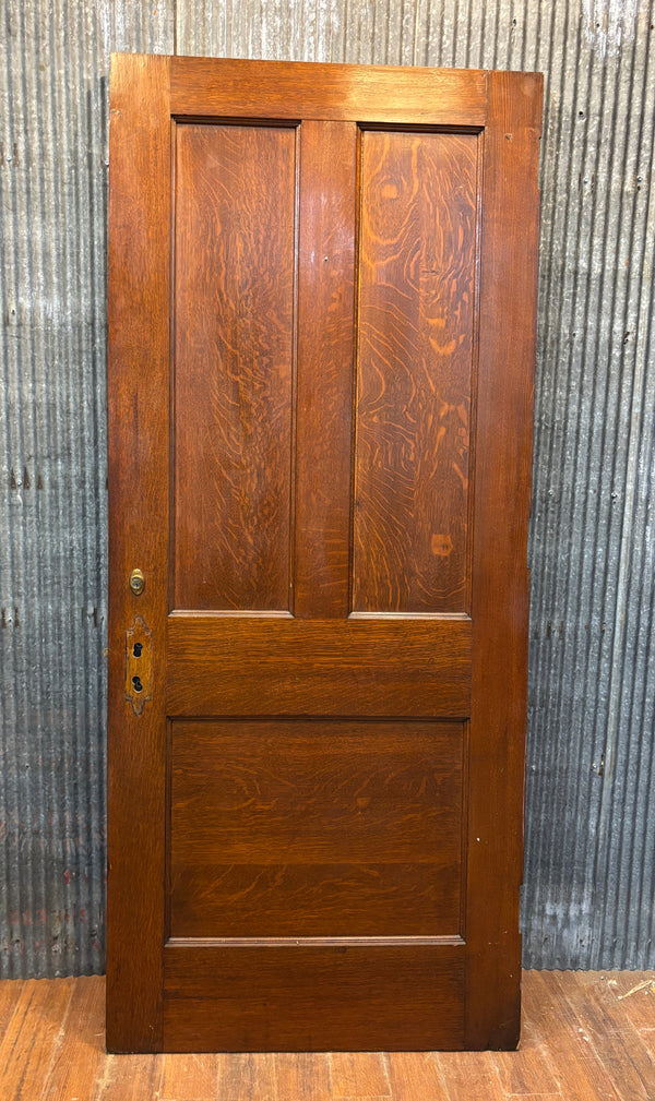3-Panel Wood Door GA21452