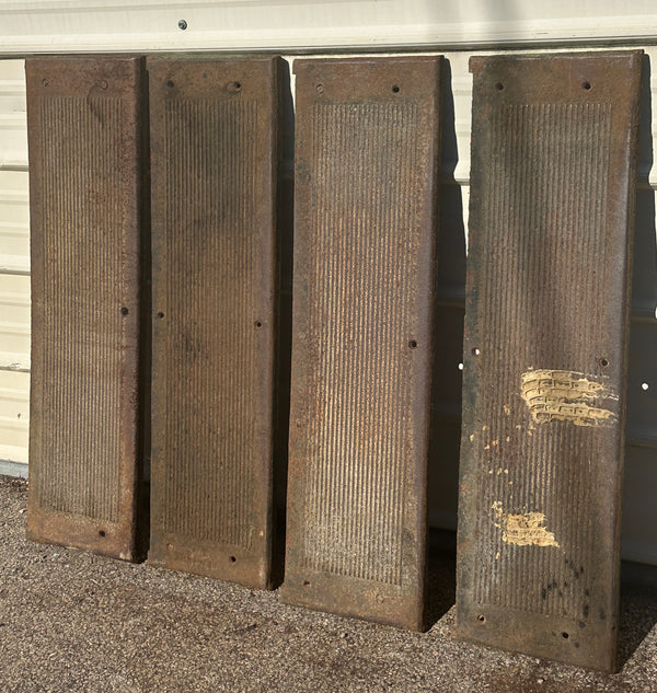 Set of 4 Cast Iron Stair Treads GA20834