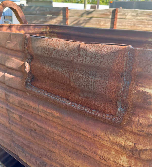 Restored Steel Factory Bins GA20370