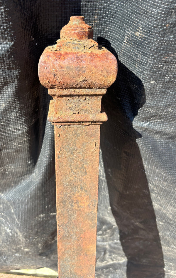 Pair of Cast Iron Newel Posts GA21618