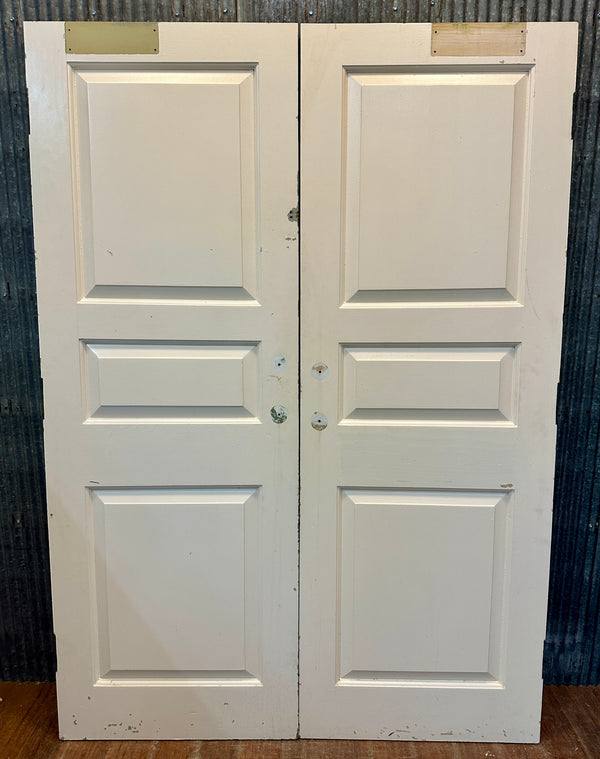 Pair of 6-Panel Interior Doors - 79" T x 27 3/4" W - GA20739