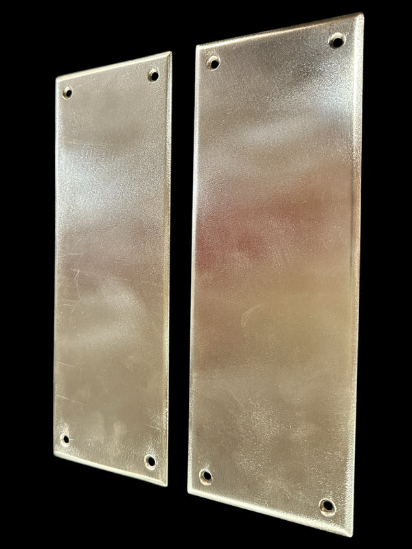Pair of Red Brass Door Push Plates GA20780
