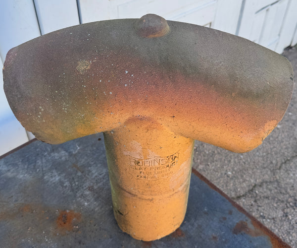 Terracotta Double Pipe Chimney Pots - 4 Available GA20476