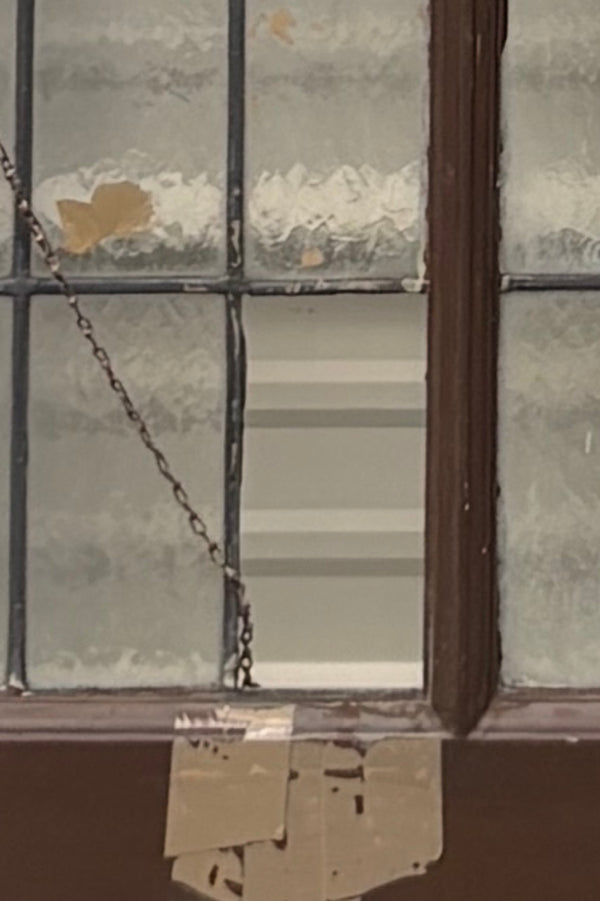 Single French Door with Transom Window GA21533