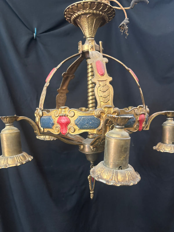 Brass 5-Light Chandelier GA21325
