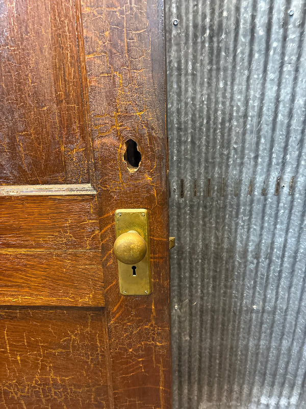 3-Panel Wooden Door GA21490