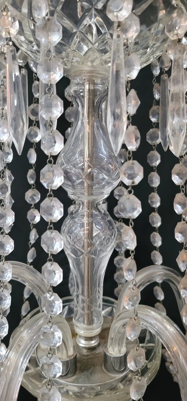 5 Light Crystal Chandelier 18" x 24" GS00594