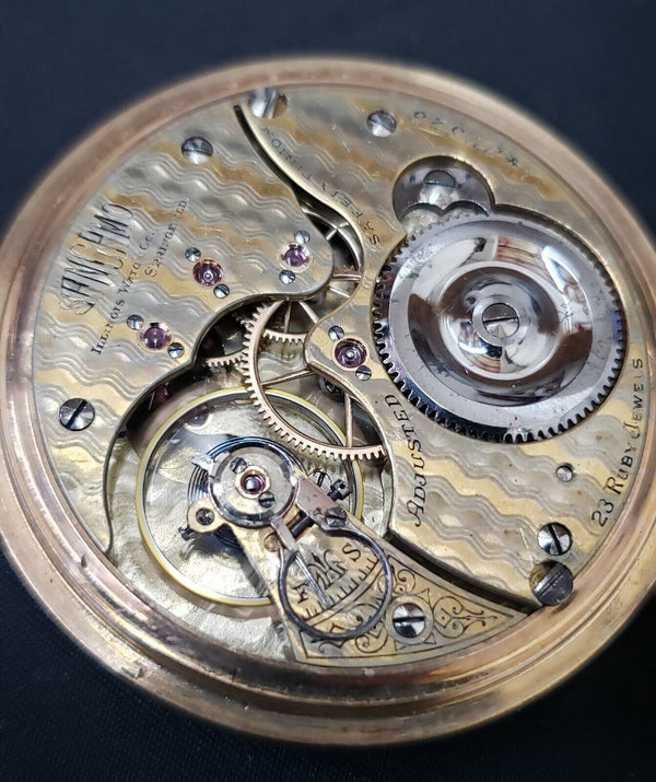 1898 Illinois Sangamo 23 Ruby Jewel Pocket Watch
