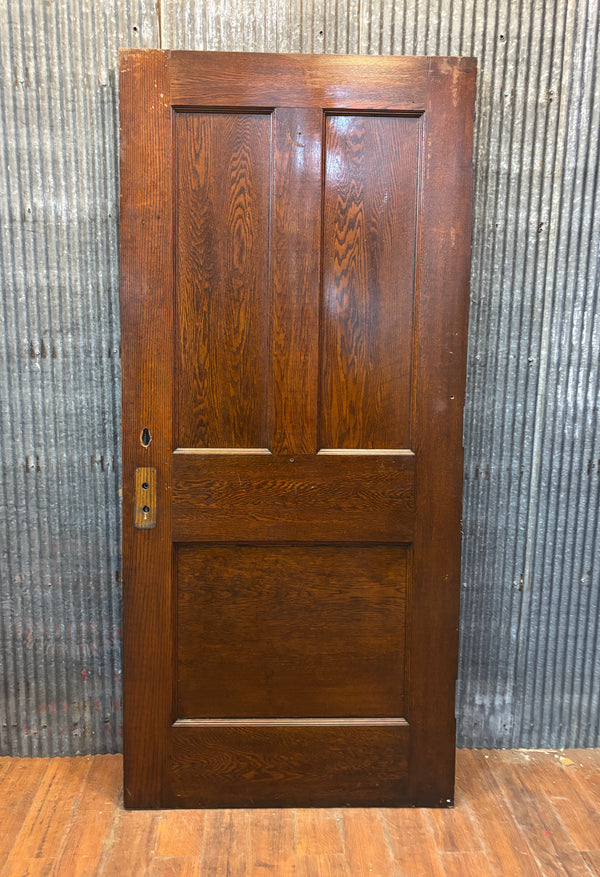 3-Panel Wooden Door GA21497