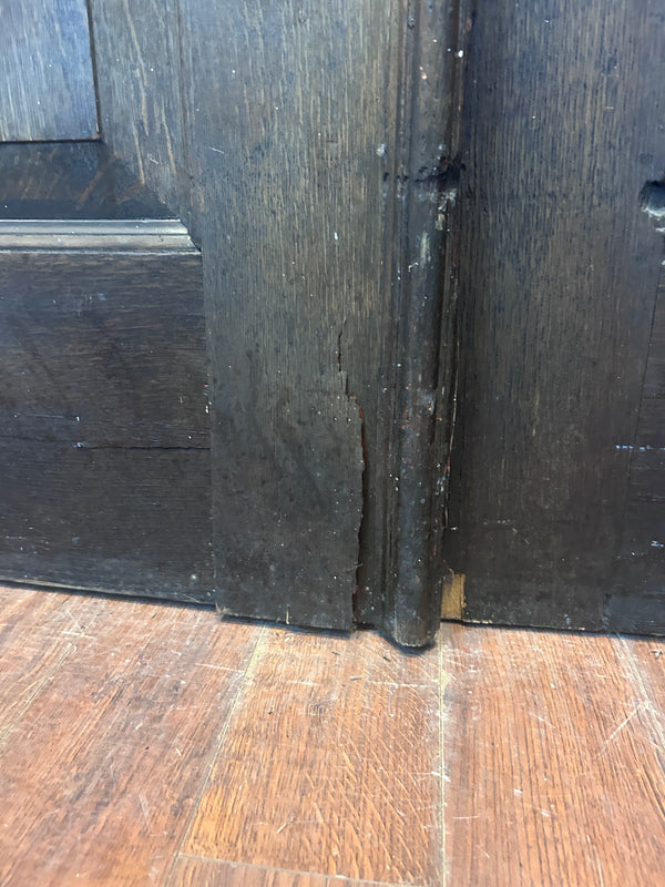 Pair of Beveled Glass Fire Exit Doors GS011026