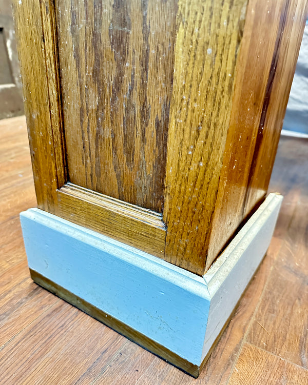 Fluted Oak Corinthian Column Pair GA20448