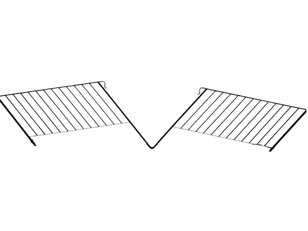 Pair of Solid Steel Porch Stair Railings GA21137