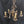 Load image into Gallery viewer, 5 Light Hammered Brass Chandelier 18"x16" GS010950
