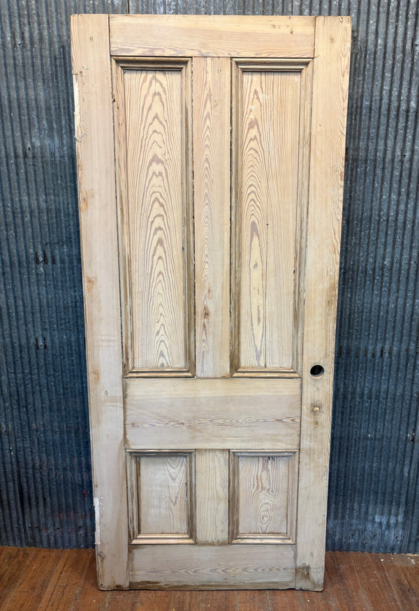 4-Panel Heart Pine Door GA21535