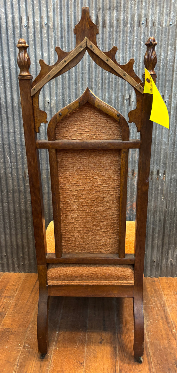 Victorian Chapel Chair on wheels GA21446