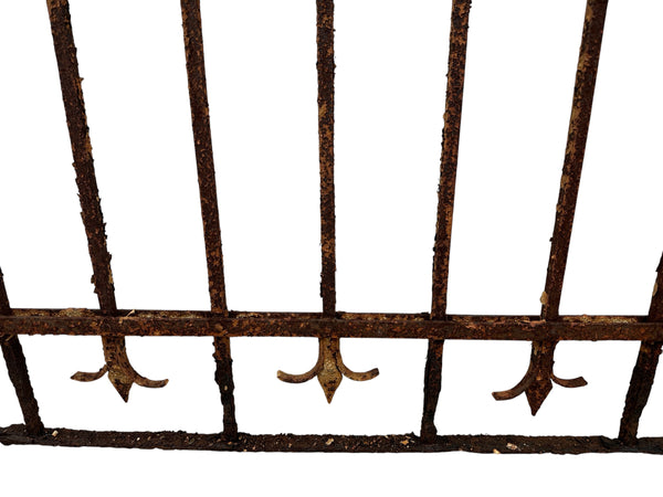 Antique Wrought Iron 81"+ Tall Gate GA20742