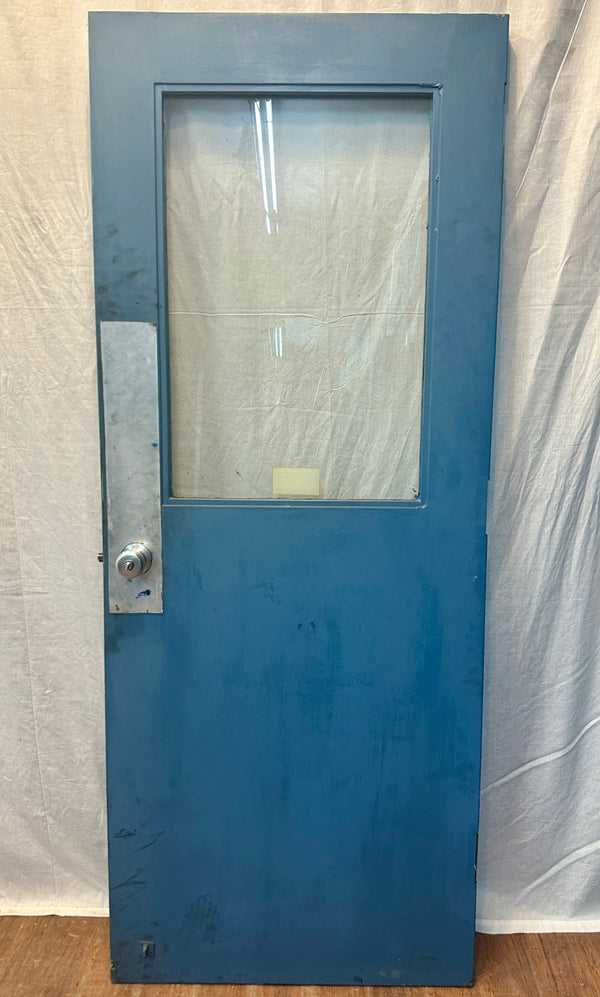 1-Pane Painted Steel Door GA20560