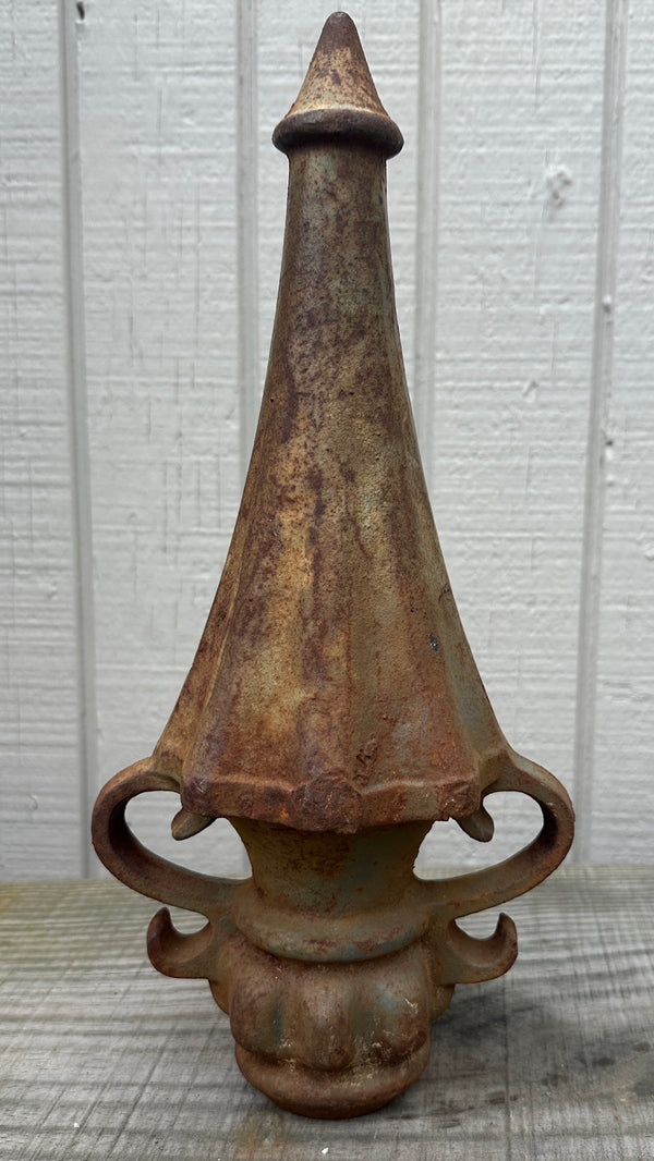 Antique Solid Cast Iron Gate Finial GA20517
