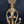 Load image into Gallery viewer, Brass 8-Light Chandelier with Shades GA21276
