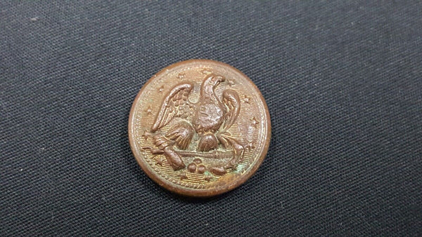 Civil War U.S. Naval Officer's Eagle Coat Button Recovered GS010928