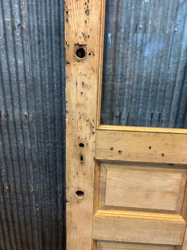 Pair of Doors with Beveled Glass GA21436