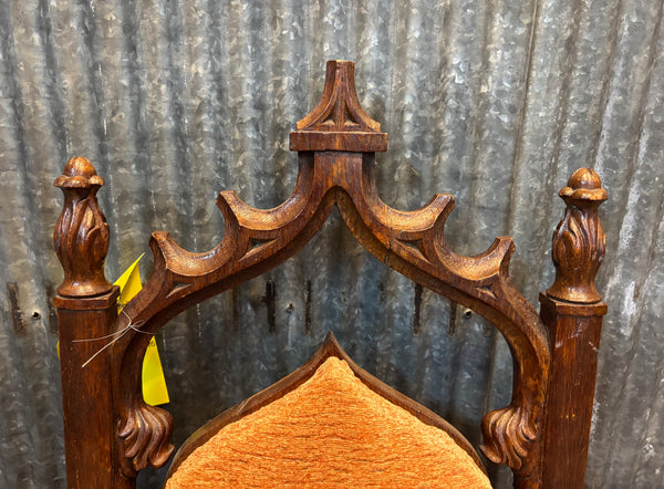 Victorian Chapel Chair on wheels GA21446