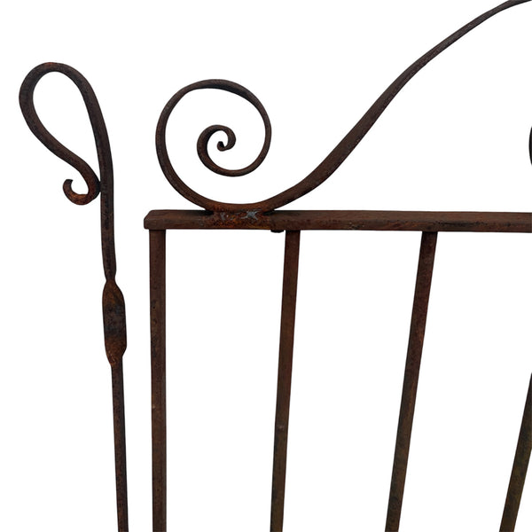 Antique Wrought Iron Gate GA21131