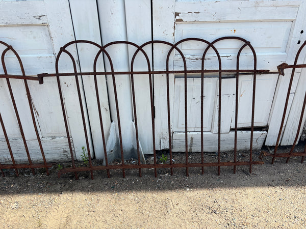36 Feet of Wrought Iron Hairpin Fencing GA21235