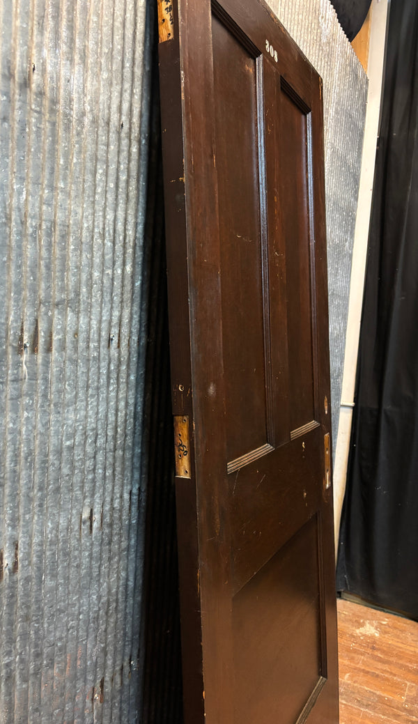3-Panel Wooden Door GA21461