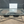 Load image into Gallery viewer, Glass Top Vintage Saw Blade Coffee Table GA10174
