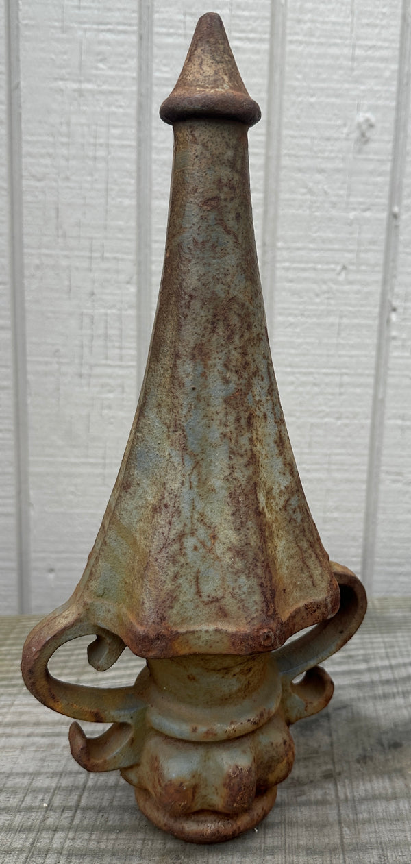 Antique Solid Cast Iron Gate Finial GA20517