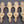 Load image into Gallery viewer, 4 Tall Brass Art Nouveau Curtain Drapery Tie Backs 10 1/2&quot; x 3 1/2&quot; GS00644
