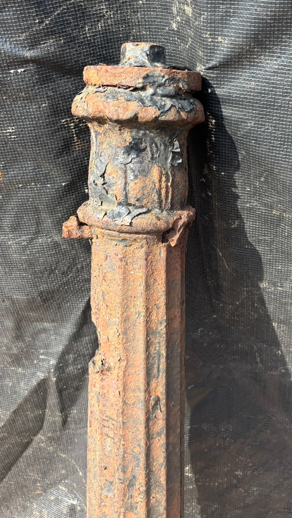 Pair of Victorian Cast Iron Newel Posts GA21583