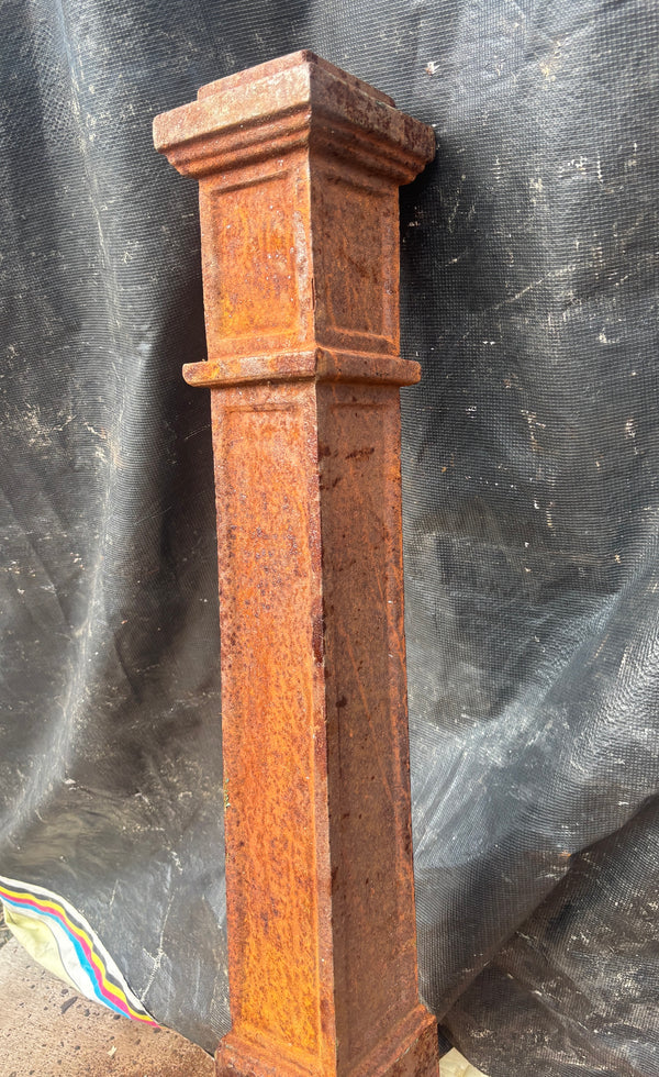 Pair of Cast Iron Newel Posts GA21612