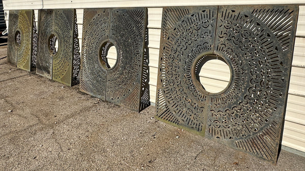 Cast Iron Tree Surrounds - 4 Sets Available GA20501