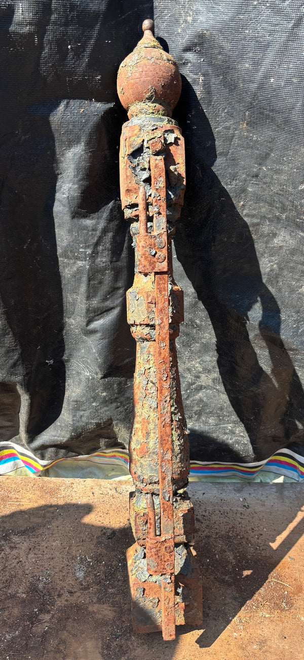 Cast Iron Newel Post GA21625