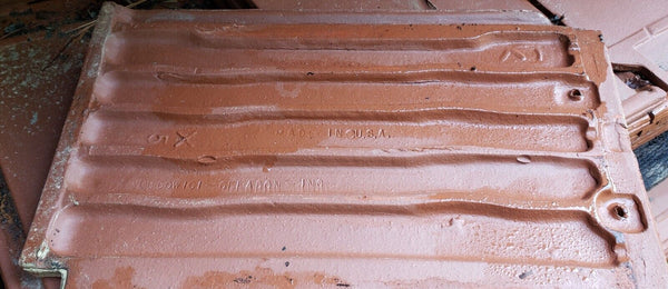 NOS Ludowici Brand Celadon Terra Cotta Roofing Tiles 9" x 14"