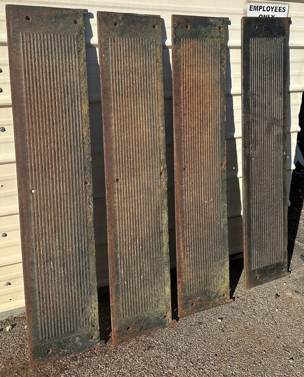 Set of 4 54" Long Cast Iron Stair Treads GA20824