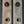 Load image into Gallery viewer, Pair of Brass Art Deco Backplates w/Deadbolt Hole 9 1/2&quot; x 2 3/8&quot; GS00876
