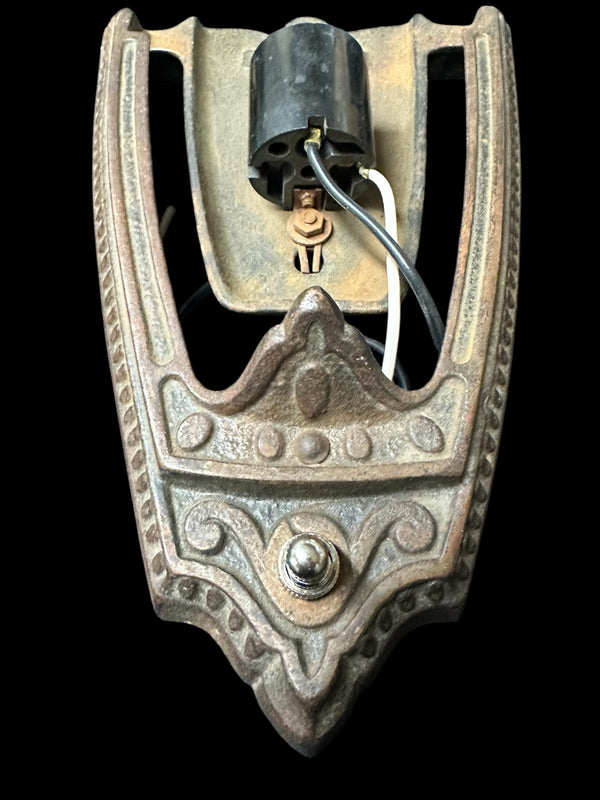 Vintage Art Deco Slip Shade Wall Sconce by Puritan GA20712