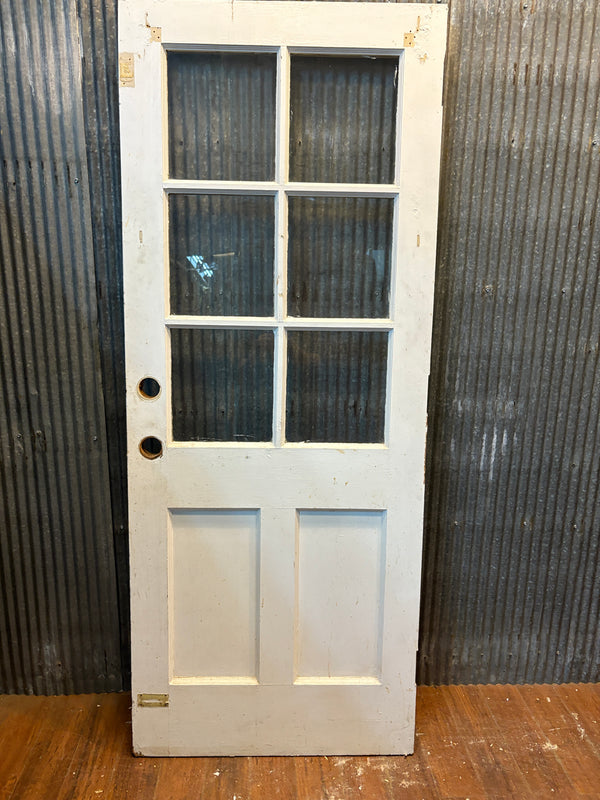 2-Panel 6-Lite Richmond Kitchen Side Door GS6095