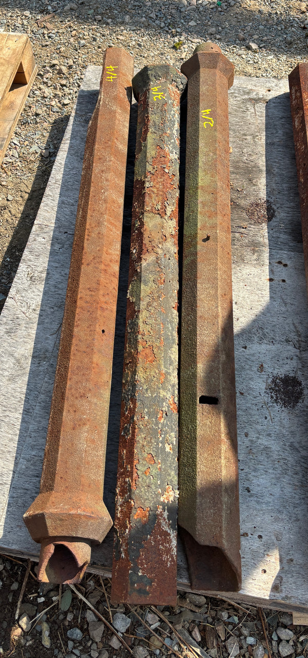 Set of 4 Cast Iron Newel Posts GA21578