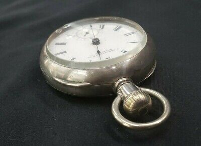 1800's Coin Silver C. Hartdegen & Co. Pocket Watch