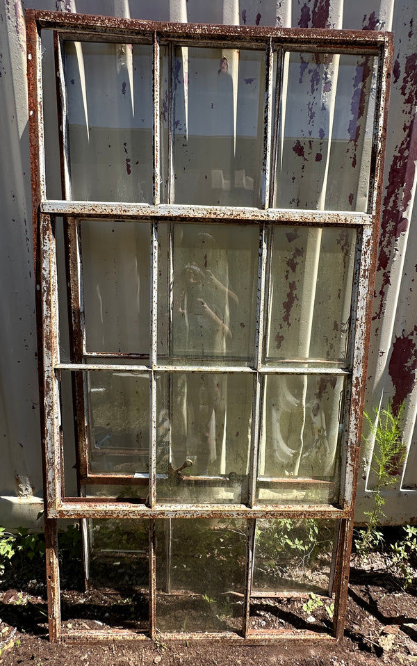 12-Pane Steel Casement Windows w/ Swing Out GA20355