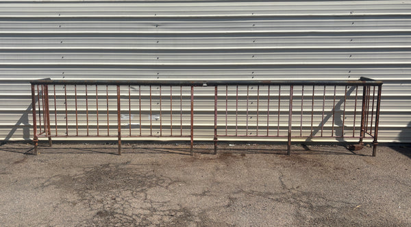 15 Feet of Iron Porch Railings GA21303
