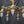 Load image into Gallery viewer, Restored 5 Light Brass Pan Chandelier w/ On/off Knobs 18" x 12" GS00969
